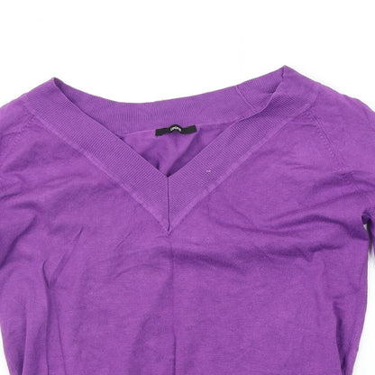 George Womens Purple   Pullover Jumper Size 14
