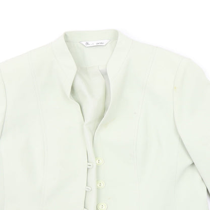 BHS Womens Green   Jacket Blazer Size 14