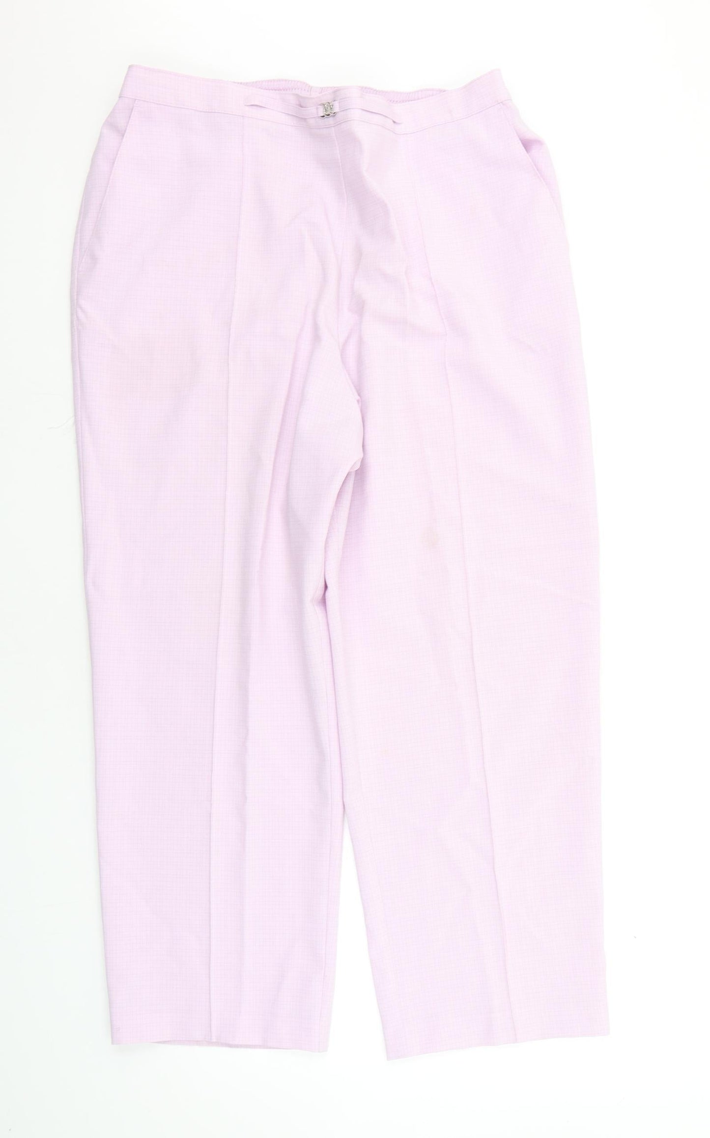 Womens UK Size 20 Marks and Spencer Regular Fit  Purple Trousers