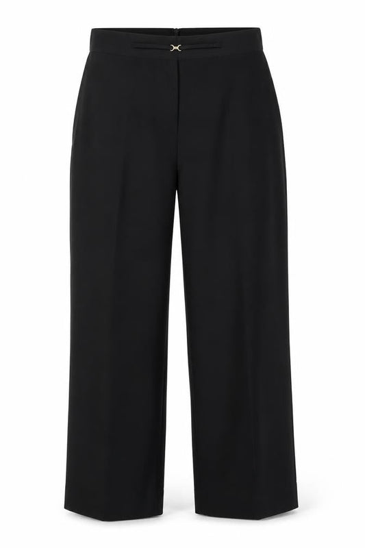 Womens UK Size 14 BHS Regular Fit  Black Trousers