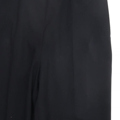 Womens UK Size 14 BHS Regular Fit  Black Trousers