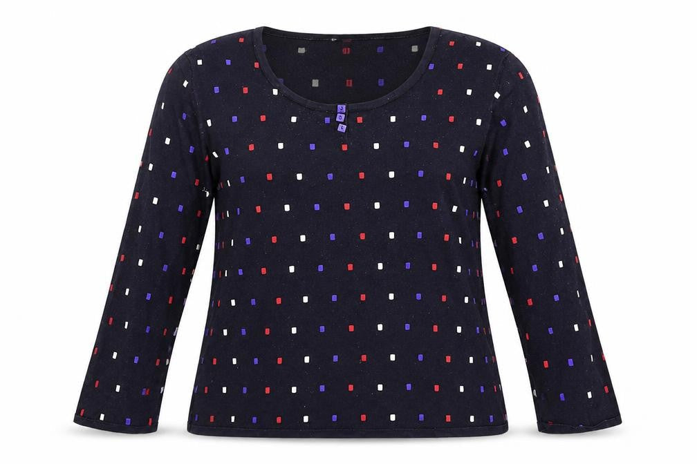 Womens UK Size L county casual Blue Pullover Jumper
