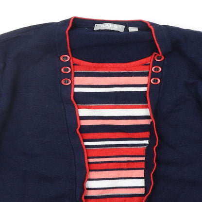 Womens UK Size 10 Rabe Blue Pullover Jumper