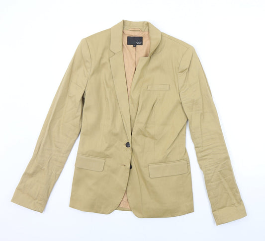 NEXT Womens Beige   Jacket Suit Jacket Size 8