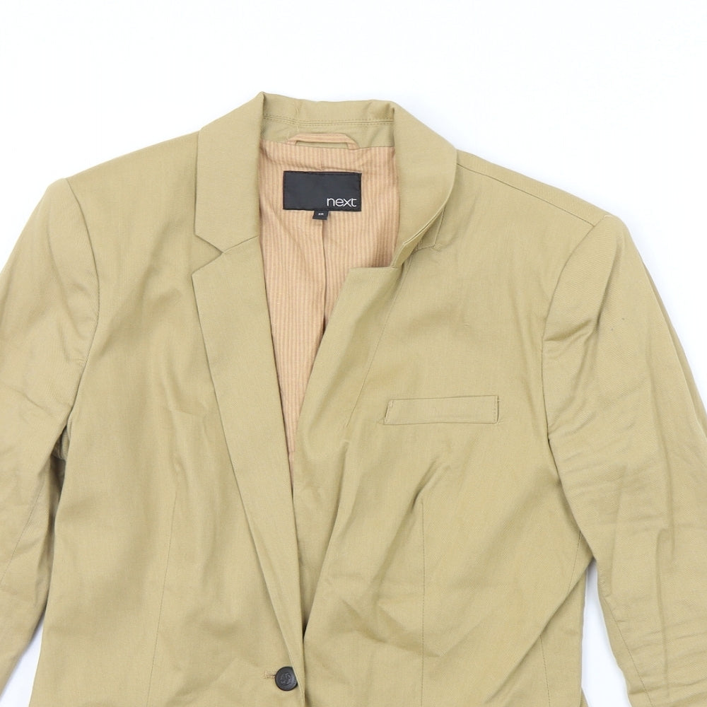 NEXT Womens Beige   Jacket Suit Jacket Size 8