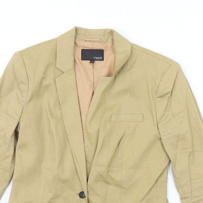 NEXT Womens Beige   Jacket Suit Jacket Size 8