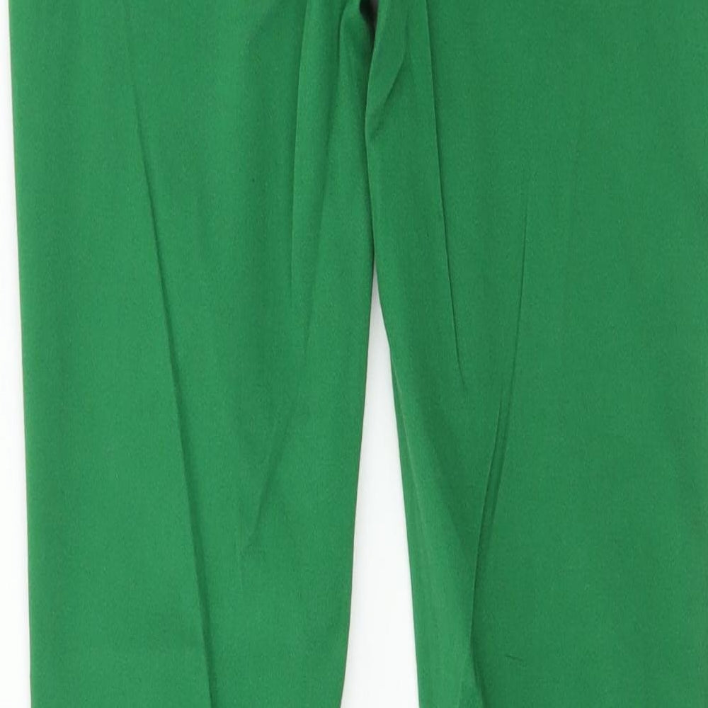 Womens UK Size 36 in Blue Rags Regular Fit Skinny Green Jeans