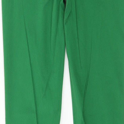 Womens UK Size 36 in Blue Rags Regular Fit Skinny Green Jeans
