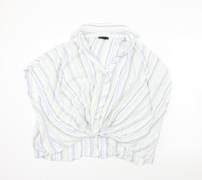 Womens UK Size 18 Matalan White Basic Blouse