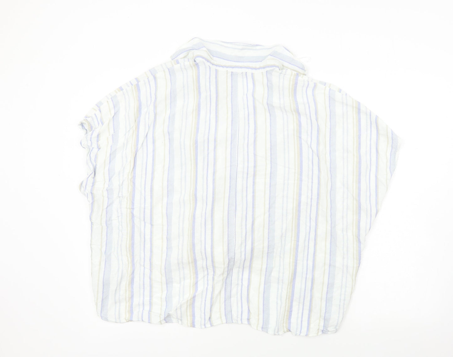 Womens UK Size 18 Matalan White Basic Blouse