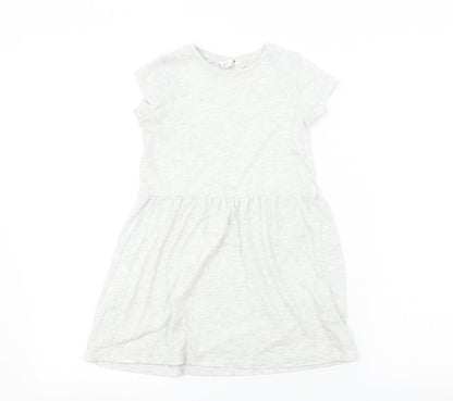 H&M  Girls Grey   A-Line  Size 6-7 Years