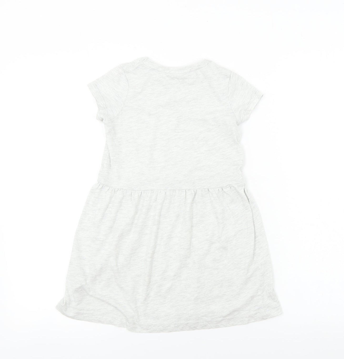 H&M  Girls Grey   A-Line  Size 6-7 Years