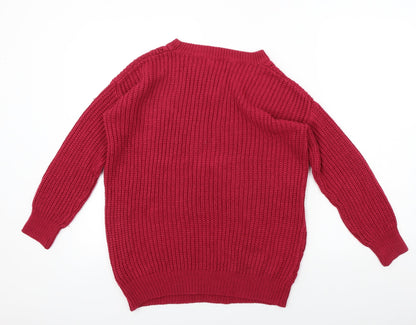Womens UK Size 8 Atmosphere Pink Pullover Jumper