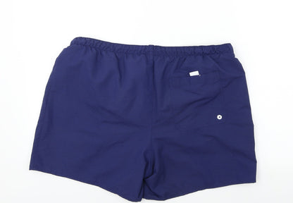 Preworn Mens Blue   Bermuda Shorts Size 36 in