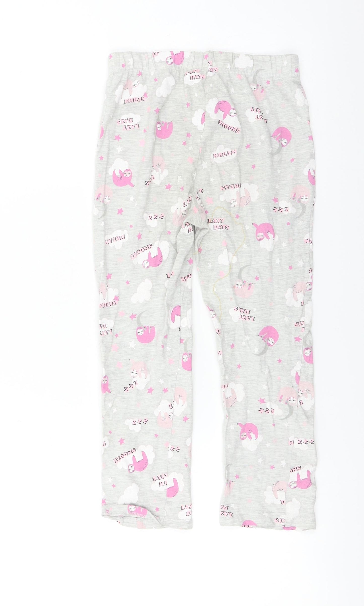 Primark  Girls Grey   Sweatpants Trousers Size 6-7 Years