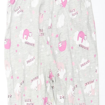 Primark  Girls Grey   Sweatpants Trousers Size 6-7 Years