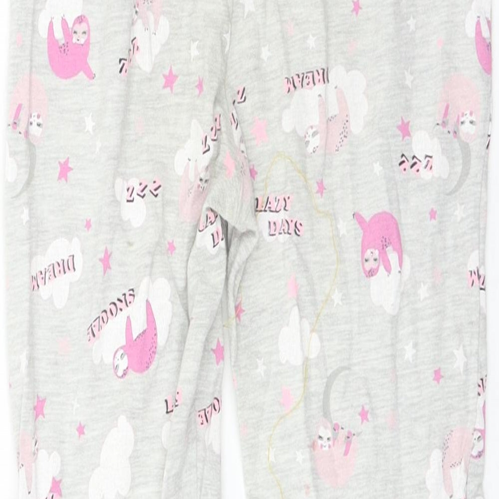 Primark  Girls Grey   Sweatpants Trousers Size 6-7 Years
