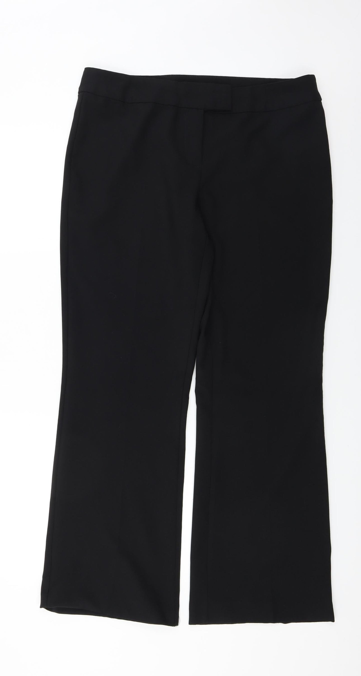 George  Womens Black   Trousers  Size 14 L27 in