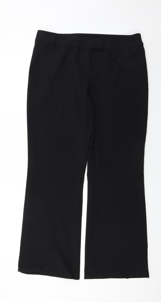 George  Womens Black   Trousers  Size 14 L27 in