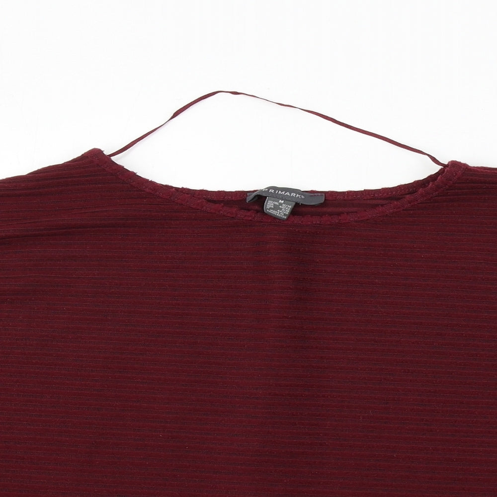 Primark  Womens Red   Pullover Jumper Size M