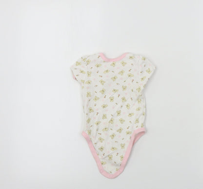 eddie&ella Girls White   Babygrow One-Piece Size 3-6 Months
