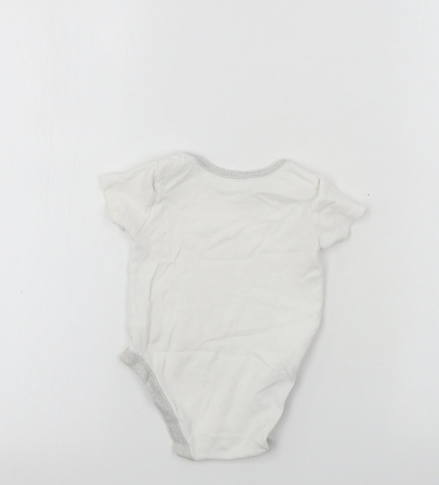 pep&co Girls White   Babygrow One-Piece Size 9-12 Months