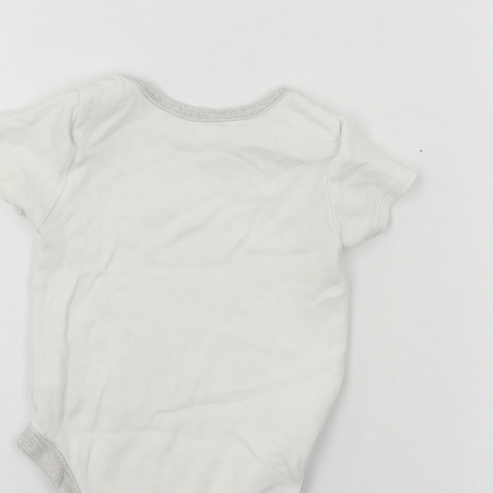 pep&co Girls White   Babygrow One-Piece Size 9-12 Months