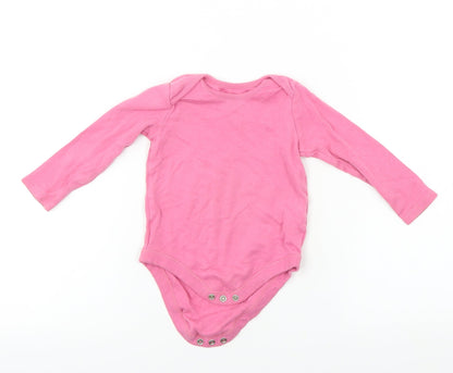 F&F  Girls Pink   Babygrow One-Piece Size 9-12 Months