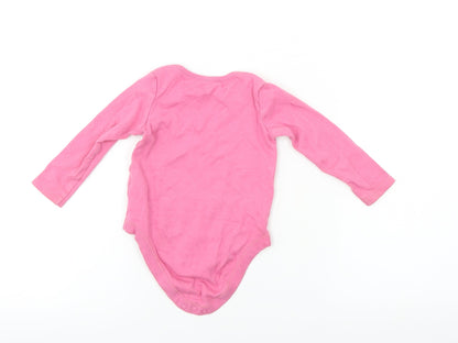 F&F  Girls Pink   Babygrow One-Piece Size 9-12 Months