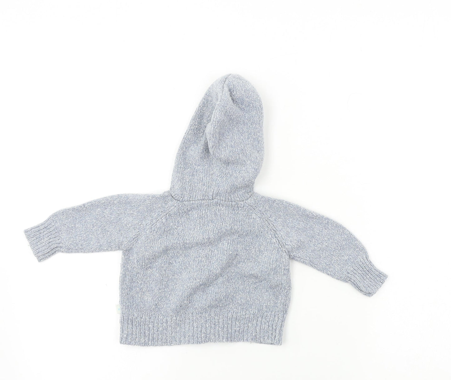 Mothercare Boys Blue   Full Zip Jumper Size 0-3 Months