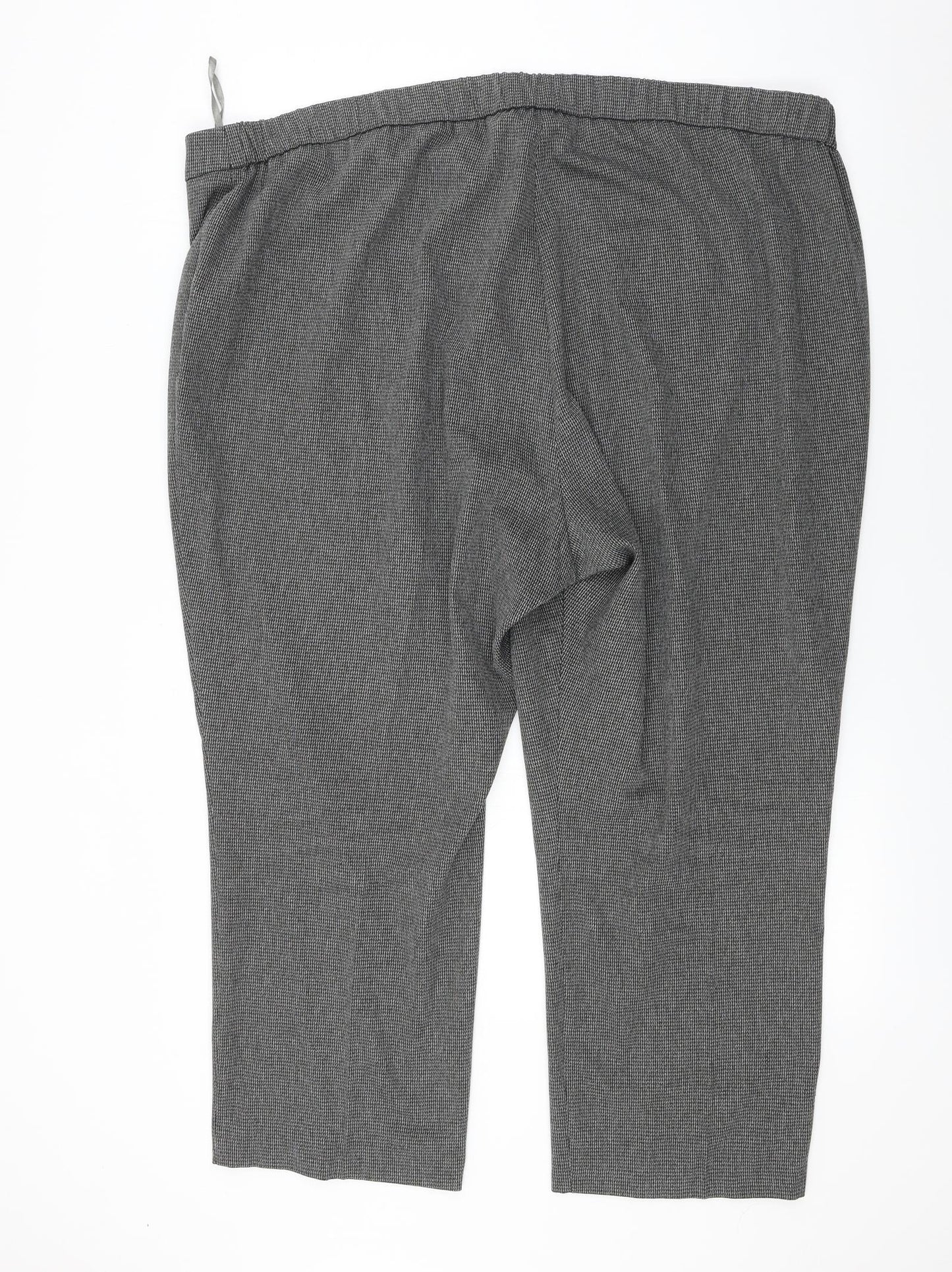 Bonmarché  Mens Grey Check  Trousers  Size 24 L26 in