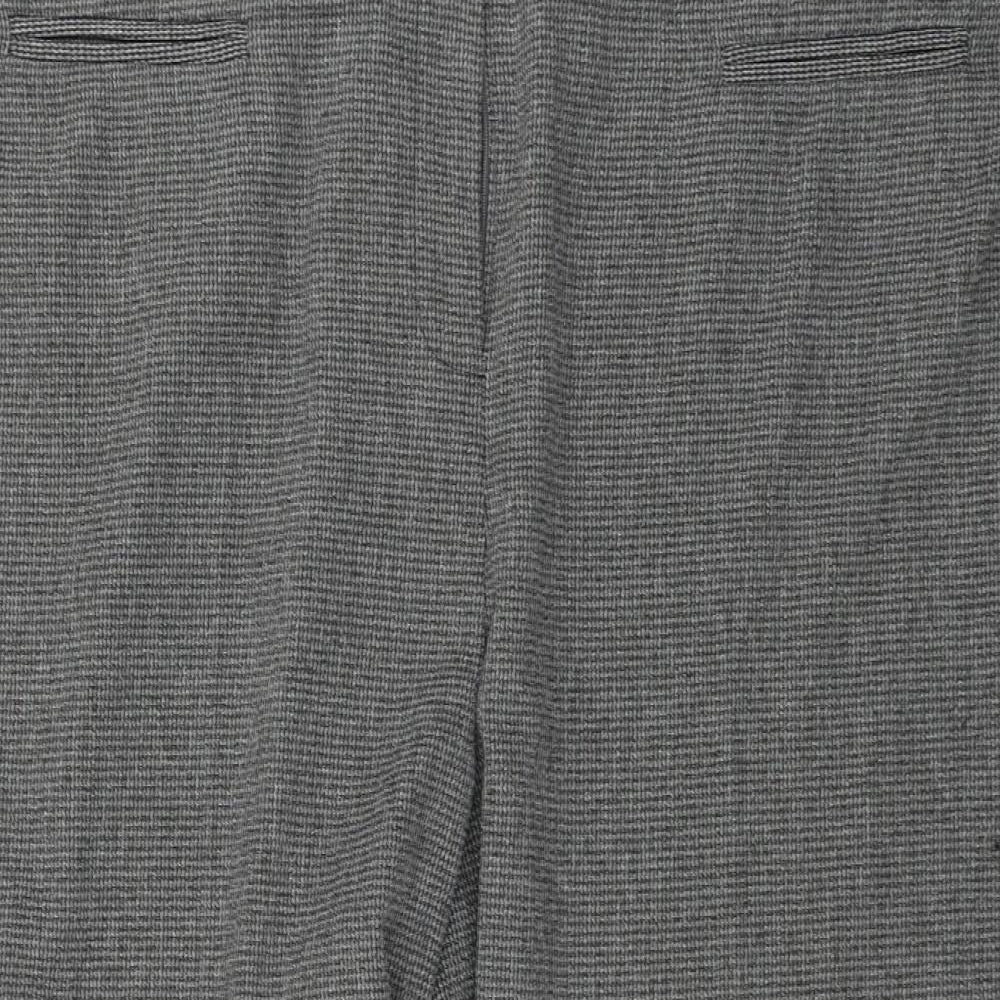 Bonmarché  Mens Grey Check  Trousers  Size 24 L26 in