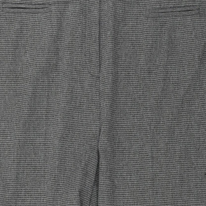 Bonmarché  Mens Grey Check  Trousers  Size 24 L26 in