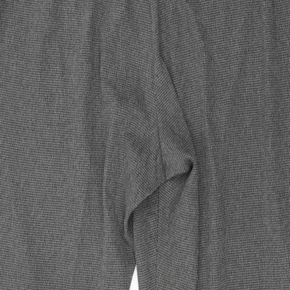 Bonmarché  Mens Grey Check  Trousers  Size 24 L26 in