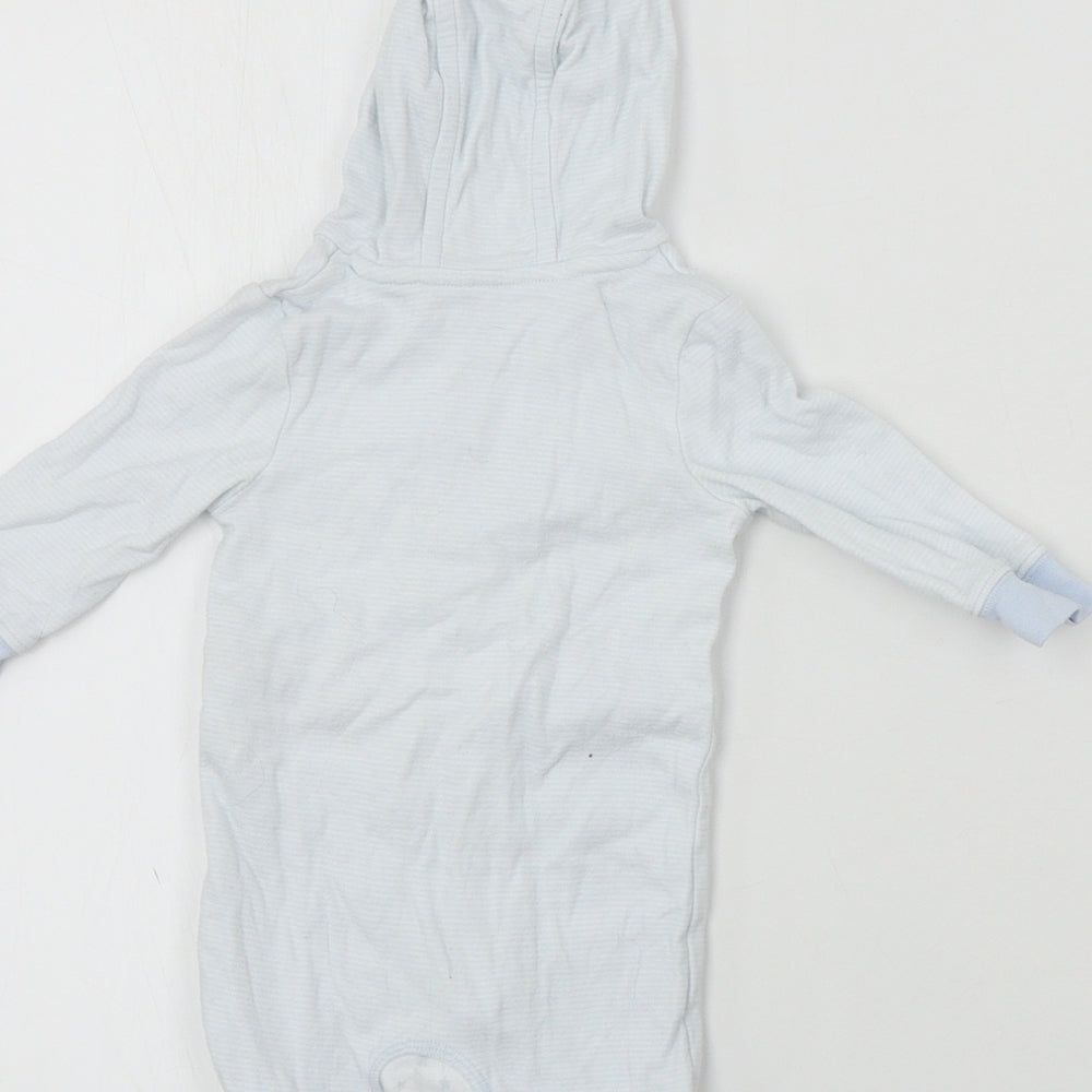 Marks and Spencer  Boys Blue   Babygrow One-Piece Size 0-3 Months