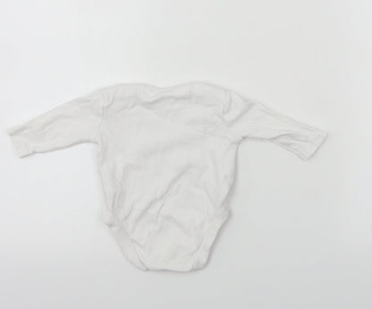 Very Boys White   Babygrow One-Piece Size 0-3 Months