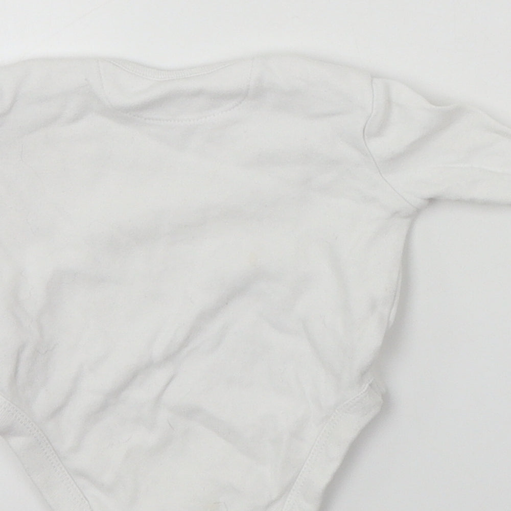 Very Boys White   Babygrow One-Piece Size 0-3 Months