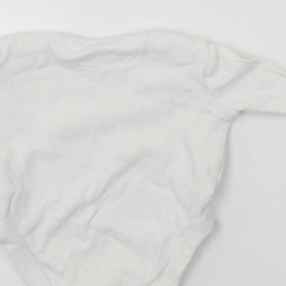 Very Boys White   Babygrow One-Piece Size 0-3 Months
