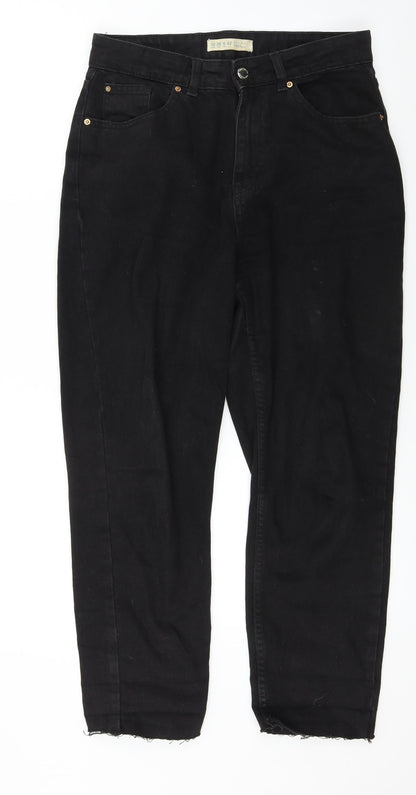 denim  co Womens Black   Straight Jeans Size 10 L24 in