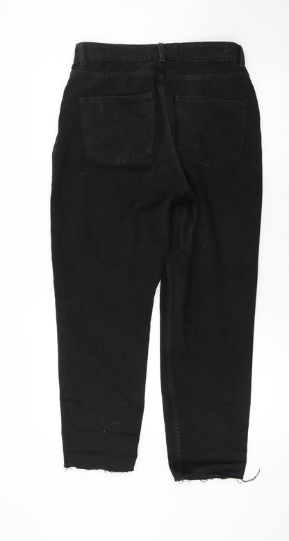 denim  co Womens Black   Straight Jeans Size 10 L24 in