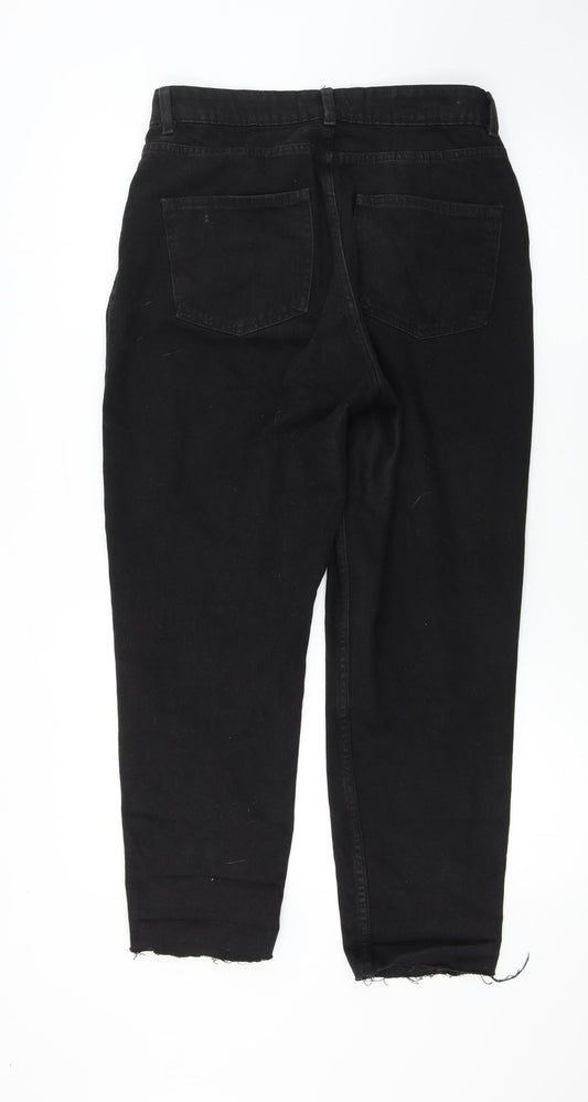 denim  co Womens Black   Straight Jeans Size 10 L24 in