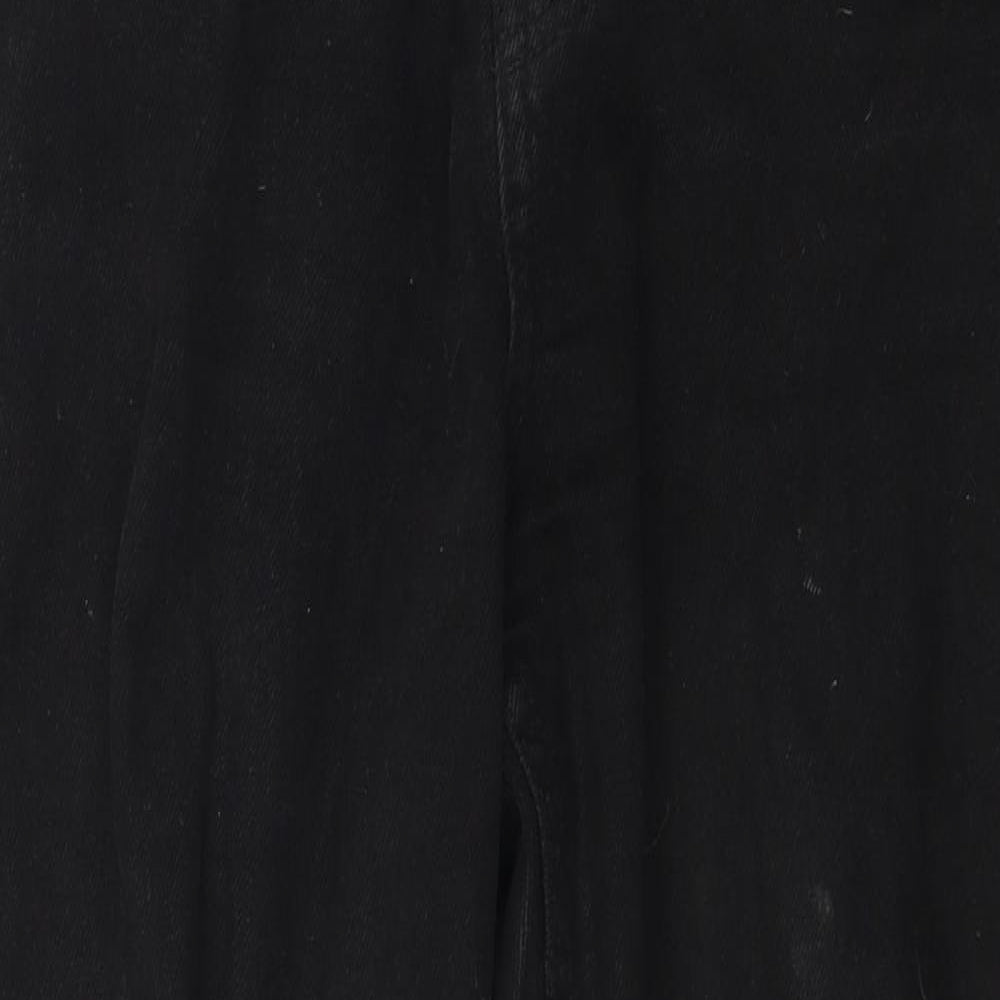 denim  co Womens Black   Straight Jeans Size 10 L24 in