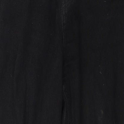 denim  co Womens Black   Straight Jeans Size 10 L24 in