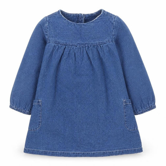 TU Girls Blue  Denim A-Line  Size 12 Months