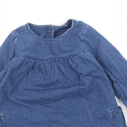 TU Girls Blue  Denim A-Line  Size 12 Months