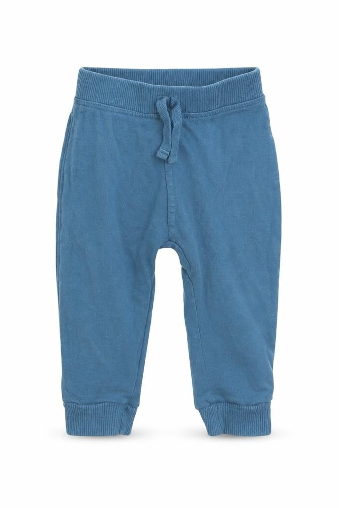 Front view of George Baby Blue sweatpants, size 6-9, Months