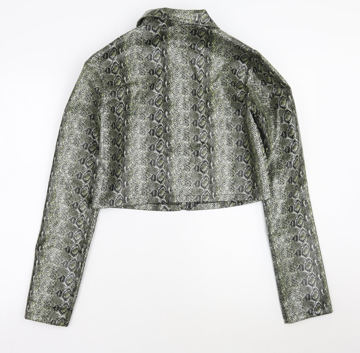 Womens UK Size 6 PRETTYLITTLETHING Green Jacket