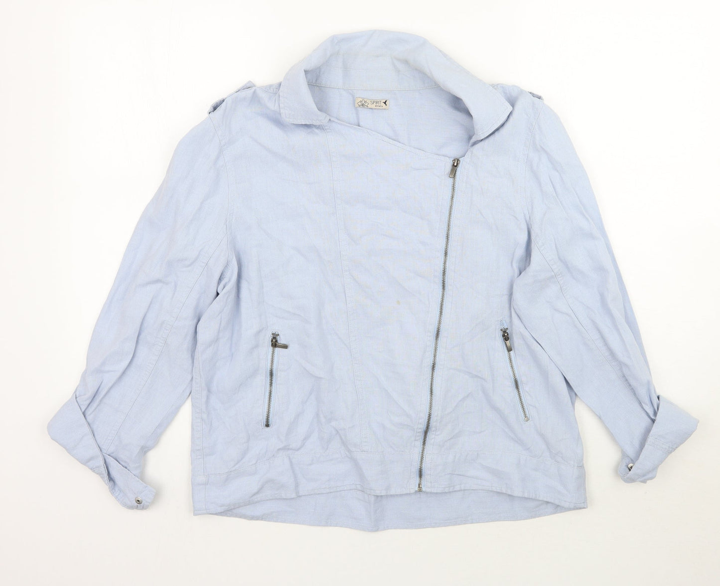 Espirit Womens Blue   Jacket Coat Size 14