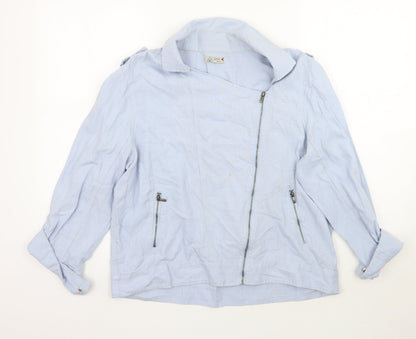 Espirit Womens Blue   Jacket Coat Size 14