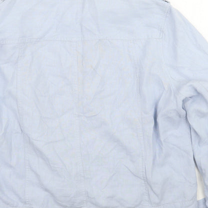 Espirit Womens Blue   Jacket Coat Size 14
